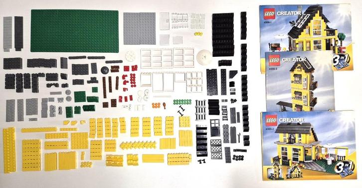 LEGO 4996 Beach House | COMPLEET, Kinderen en Baby's, Speelgoed | Duplo en Lego, Gebruikt, Lego, Complete set, Ophalen of Verzenden