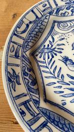 Gien OISEAU BLEU ontbijtborden, Huis en Inrichting, Ophalen of Verzenden, Zo goed als nieuw, Bord(en), Overige stijlen