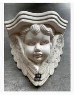 Engelen console, plateau, wit, steen, Brocante, Diversen, Kerst, Ophalen of Verzenden, Zo goed als nieuw, X, X