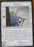 Middle Earth - Lord of the Rings - Saruman - 1997, Ophalen of Verzenden, Zo goed als nieuw, Losse kaart
