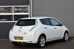 Nissan LEAF ACENTA 30 KWH / 199 p/m lease / P.CAMERA / STOEL, Gebruikt, Alcantara, Wit, Leaf