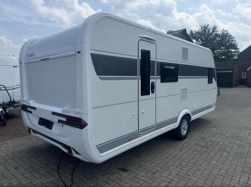 Hobby De Luxe 560 KMFE - Familiecaravan, Caravans en Kamperen, Caravans, Particulier, tot en met 4, 1500 - 2000 kg, Standaardzit