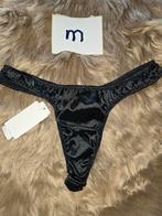 Satijnen string, Kleding | Heren, Ondergoed, Verzenden, Zwart, Slip