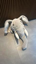 Pluche olifantenkop voor aan de muur., ., Overige typen, Ophalen of Verzenden, Zo goed als nieuw