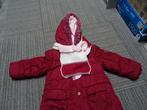 Winterjas met sjaal voor meisje - maat 86, Gebruikt, C&A, Meisje, Ophalen of Verzenden