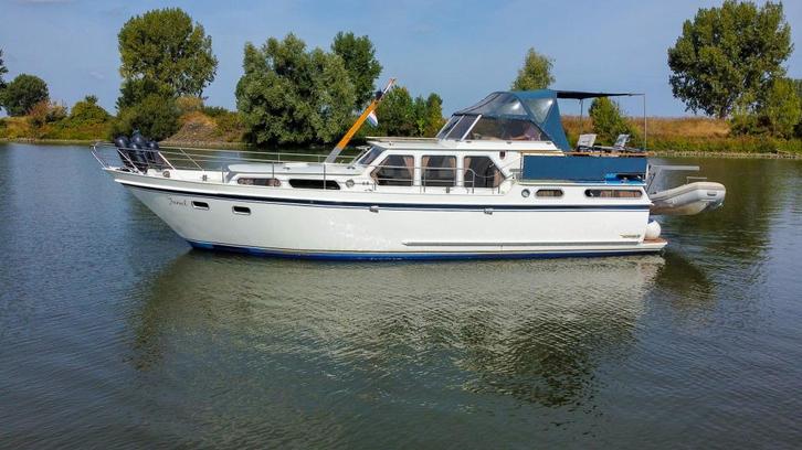 Te koop Valkkruiser 1250, Watersport en Boten, Motorboten en Motorjachten, Gebruikt, Staal, 12 meter of meer, Diesel, Binnenboordmotor