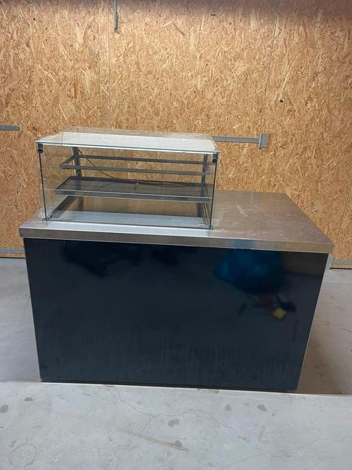 Koeler RVS croustwich concept/ kassa balie, Zakelijke goederen, Horeca | Keukenapparatuur, Koelen en Vriezen, Gebruikt, Ophalen of Verzenden