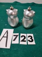 kerst hangers uiltjes grijs kunststof [a723], Diversen, Kerst, Ophalen of Verzenden, 'T Olde Gre-j, Info@toldegrej.nl, Endepoelstraat 20f Didam