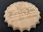 Hertog Jan, Grolsch, en andere biermerken in eikenhout, Verzamelen, Merken en Reclamevoorwerpen, Ophalen of Verzenden, Nieuw, Reclamebord