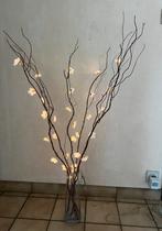 Sfeerlamp met bloemen, Huis en Inrichting, Lampen | Vloerlampen, Ophalen of Verzenden, Zo goed als nieuw, Glas, 100 tot 150 cm