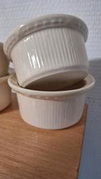 Souffleschaaltjes 4x- Recamier, Huis en Inrichting, Ophalen of Verzenden, Zo goed als nieuw, Kom(men), Overige stijlen