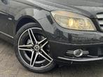 Mercedes-Benz C-klasse C180 Kompressor AMG Camera Clima! Inr, Auto's, Mercedes-Benz, Zwart, Leder en Stof, Zwart, Bedrijf