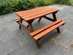 Kinder picknick tafel, 53 cm hoog, hout, Tuin en Terras, Picknicktafels, Ophalen, Zo goed als nieuw, Rechthoekig