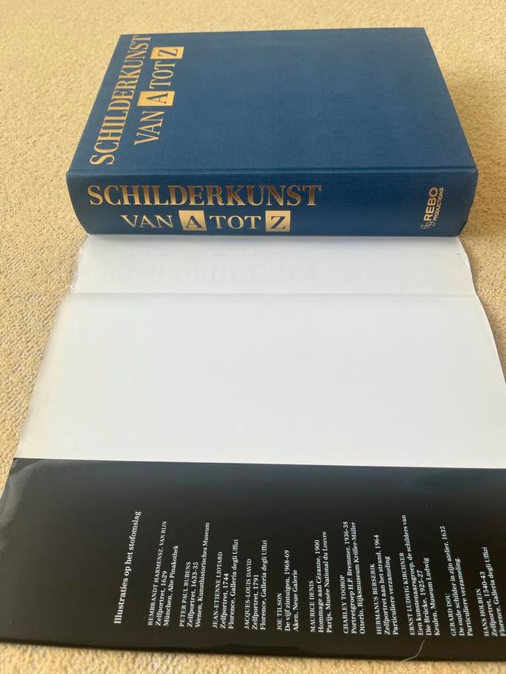 Schilderkunst van A tot Z, Boeken, Kunst en Cultuur | Beeldend, Zo goed als nieuw, Schilder- en Tekenkunst, Ophalen of Verzenden