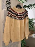 Viking Iceland wollen trui M L bohemian wool jumper, Maat 38/40 (M), -, Beige, -