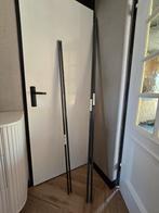 Nieuwe Gordijnroedes - 2x2m & 2x Uitschuifbaar, Huis en Inrichting, Ophalen, Nieuw, Zwart, 200 cm of meer