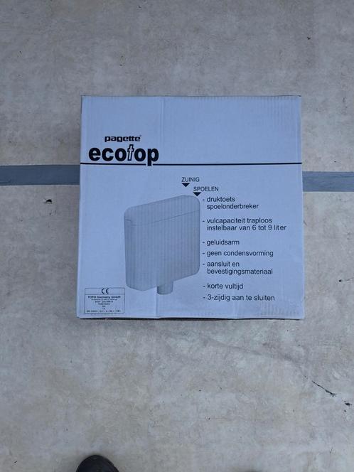 46x Pagette ecotop spoelbak wc laaghangend reservoir (B7), Doe-het-zelf en Verbouw, Sanitair, Nieuw, Toilet, Ophalen of Verzenden