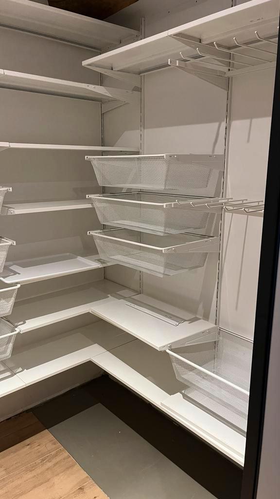 Ikea Boaxel inloopkast, Huis en Inrichting, Kasten | Kledingkasten, Zo goed als nieuw, Minder dan 100 cm, 50 tot 100 cm, 25 tot 50 cm
