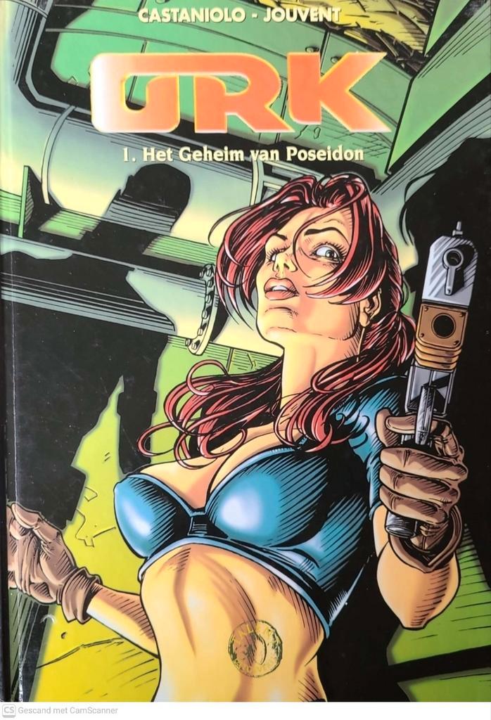 ORK Stripboek - Het Geheim van Poseidon, Boeken, Stripboeken, Gelezen, Eén stripboek, Ophalen of Verzenden