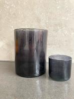 Vaas, waxinelichthouder, lantaarn, wereldbol en droogboeket, Ophalen, Zo goed als nieuw