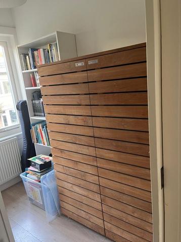 Teak houten kast 