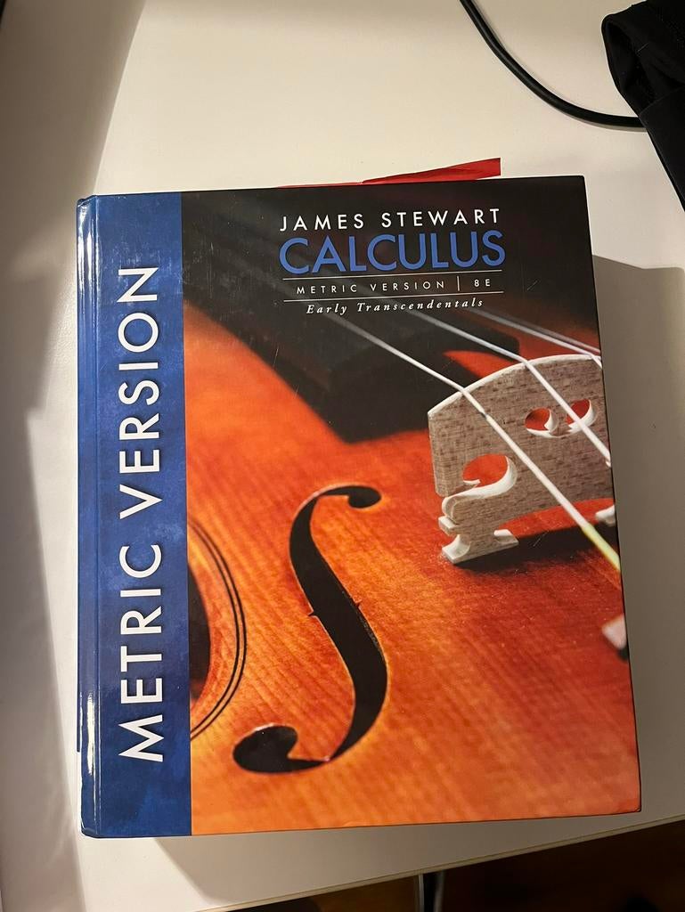 Calculus by James Stewart (metric version), Boeken, Studieboeken en Cursussen, Ophalen of Verzenden, Beta, Zo goed als nieuw, WO