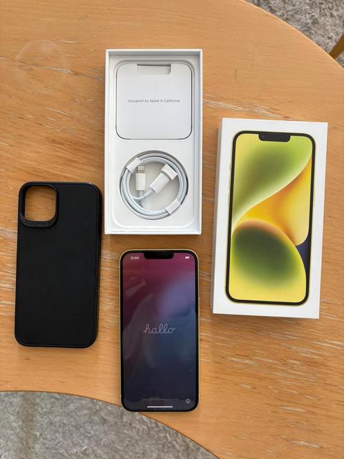 Apple iPhone 14, Telecommunicatie, Mobiele telefoons | Apple iPhone, Zo goed als nieuw, 128 GB, iPhone 14, Geel, Ophalen of Verzenden