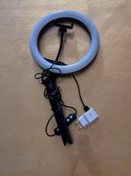 Kleine Ringlamp met Statief en Telefoonhouder – €15, Ophalen, Nieuw, Overige typen