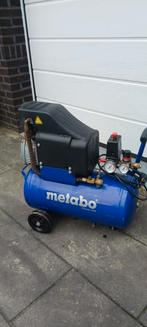 Compressor Metabo 1.5kW 25ltr, Doe-het-zelf en Verbouw, Compressors, 6 tot 10 bar, Ophalen of Verzenden, Zo goed als nieuw, 25 tot 100 liter