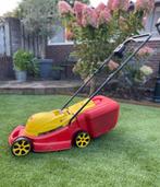 Grasmachine elektrisch Wolf, Tuin en Terras, Grasmaaiers, Ophalen, Cirkelmaaier, Gebruikt, Elektrische grasmaaier