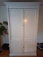 Ouderwetse TV Kast met Louvre Deurtjes - 220cm, Huis en Inrichting, Kasten | Kledingkasten, 100 tot 150 cm, 200 cm of meer, Ophalen of Verzenden