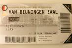 Feyenoord - Ajax 2015 kaart, Tickets en Kaartjes, Sport | Voetbal, November, Losse kaart, Eén persoon