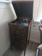 Grammofoon/ platenspeler incl bakeliet platen, Antiek en Kunst, Ophalen