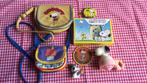 Vintage Snoopy items o.a.2 tasjes, zeepje, claxon/lot van 7, Verzamelen, Stripfiguren, Gebruikt, Ophalen of Verzenden, Snoopy