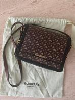 Burberry Grace monogram flap bag tas, Overige merken, Ophalen of Verzenden, Bruin, Zo goed als nieuw