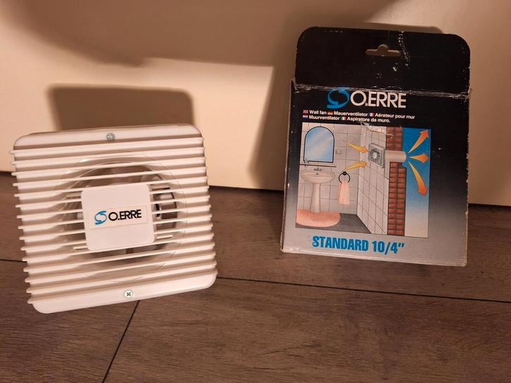 Oerre Ventilator - Nieuw in originele verpakking, Doe-het-zelf en Verbouw, Ventilatie en Afzuiging, Nieuw, Ventilator, Ophalen of Verzenden