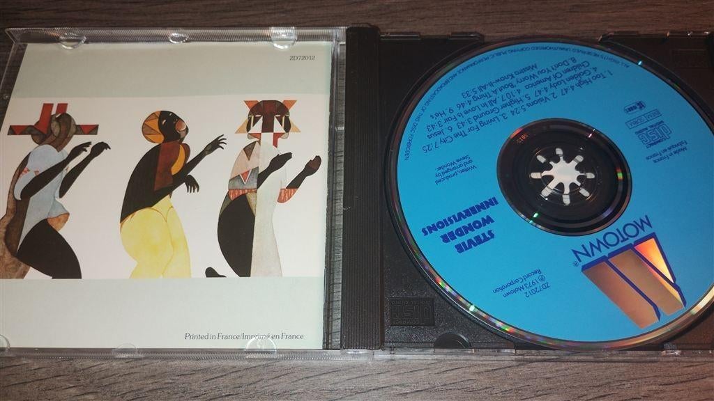 Stevie Wonder ‎- Innervisions, Cd's en Dvd's, Ophalen of Verzenden, Zo goed als nieuw