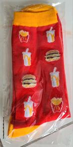 McDonald's Sokken Big Mac Menu Maat 41-44, Ophalen of Verzenden, Zo goed als nieuw, Overige kleuren
