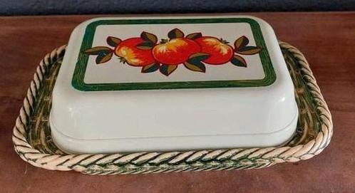 Emsa botervloot met appeltjes, Antiek en Kunst, Antiek | Keukenbenodigdheden, Ophalen of Verzenden