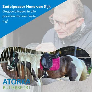 Gevonden, zadel voor je paard met korte rug beschikbaar voor biedingen