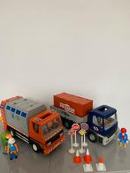 Playmobil truck en vuilniswagen, Ophalen of Verzenden, Gebruikt
