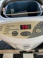 HC Broodbakmachine - Weinig gebruikt, Witgoed en Apparatuur, Broodbakmachines, 800 tot 1200 gram deeg, Zo goed als nieuw, Kijkvenster