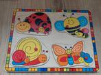 houten puzzel diertjes 8 stukjes, Ophalen, Gebruikt, Van hout, Minder dan 10 stukjes