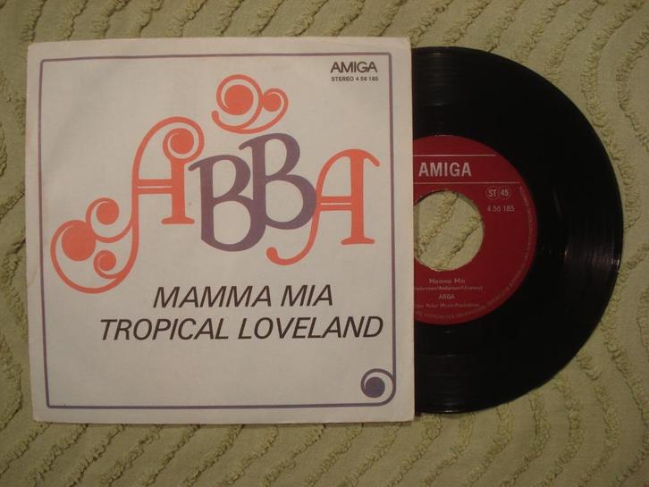ABBA 7" Vinyl Single: ‘Mamma Mia’ (DDR) Amiga, Cd's en Dvd's, Vinyl Singles, Single, Pop, 7 inch, Ophalen of Verzenden