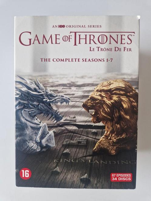 Game of Thrones, The Complete seasons 1-7, Cd's en Dvd's, Dvd's | Tv en Series, Gebruikt, Boxset, Vanaf 16 jaar, Ophalen of Verzenden