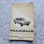 Ford Escort vraagbaak., Ophalen of Verzenden, Gelezen, Ford