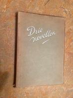 Boekenweek 1938 - Drie novellen , een bundel novellen, Ophalen of Verzenden, Zo goed als nieuw