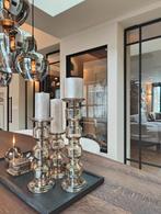 Set van 3 Glass Chandeliers Brown Luster S/M/L, Ophalen, Overige materialen, Overige kleuren, 25 tot 50 cm