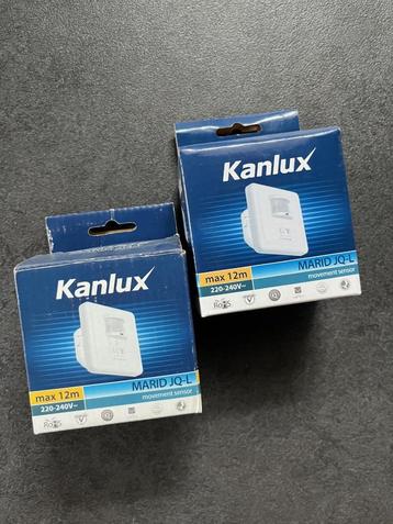 2x KANLUX BEWEGINGSMELDER MET GELUIDSENSOR beschikbaar voor biedingen