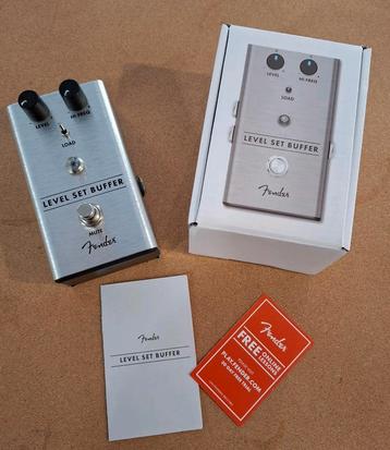 FENDER Level set buffer effect pedaal beschikbaar voor biedingen